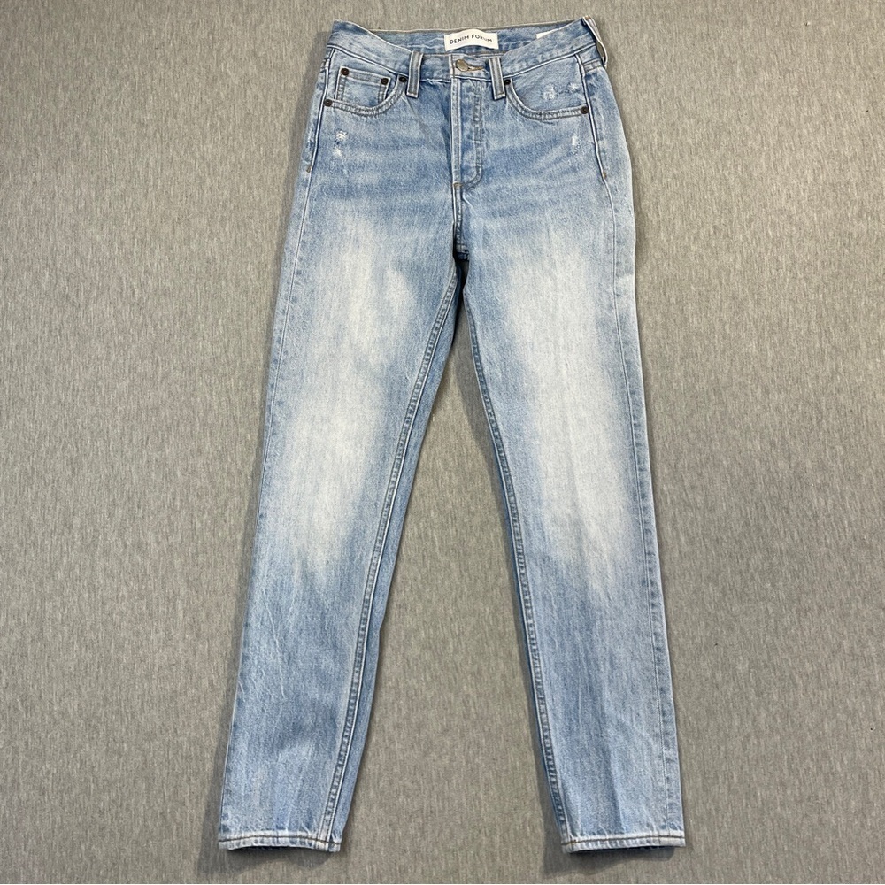 Denim Forum The Ex Boyfriend Jeans Women’s Size 23 Blue High Waist